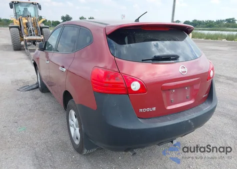 2010 Nissan Rogue S из США, поврежденный, VIN JN8AS5MT9AW007029